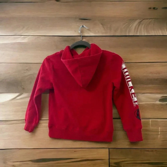 Disney Mickey Mouse Face Cover Youth Hoodie with Sleeve Print - Picture 2 of 6